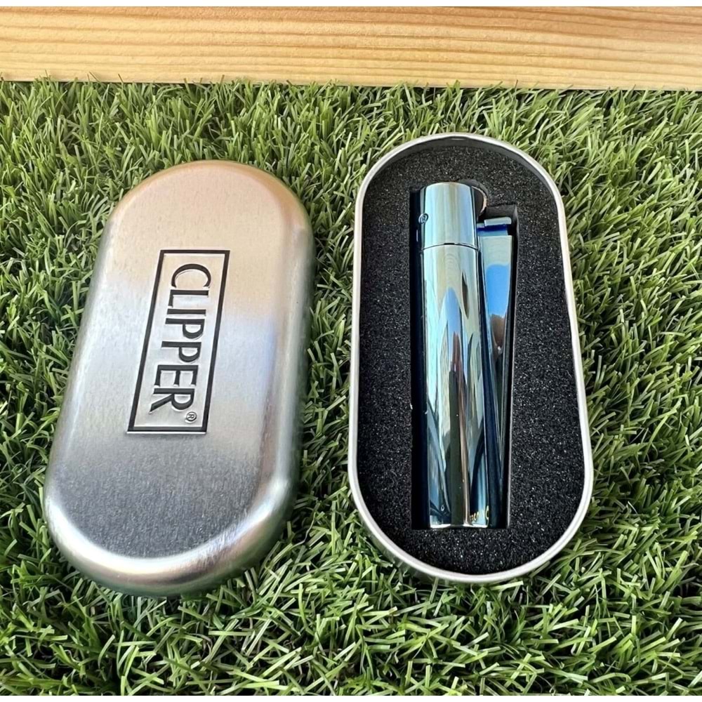 Mavi Parlak Deep Blue Taşlı Çakmak