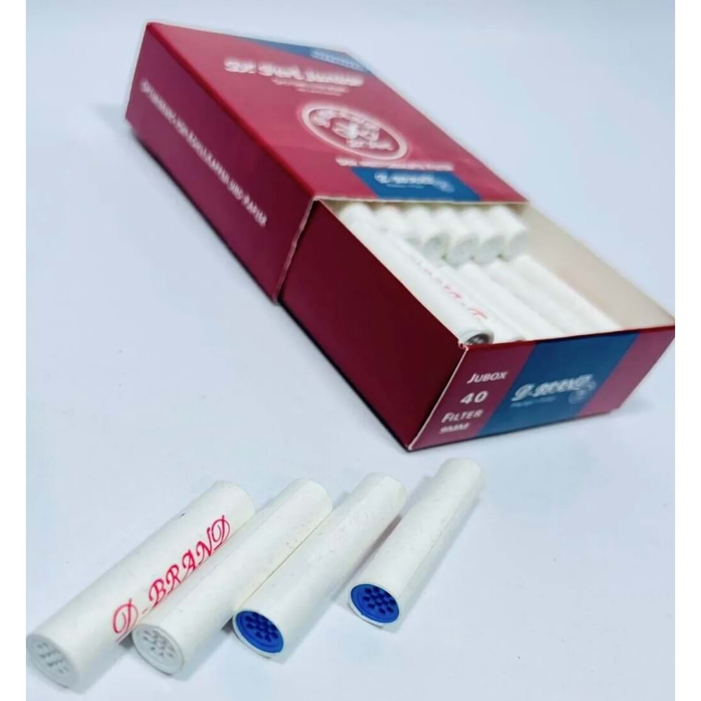 D-Brand 9 mm Pipo Filtresi 1 Kutu