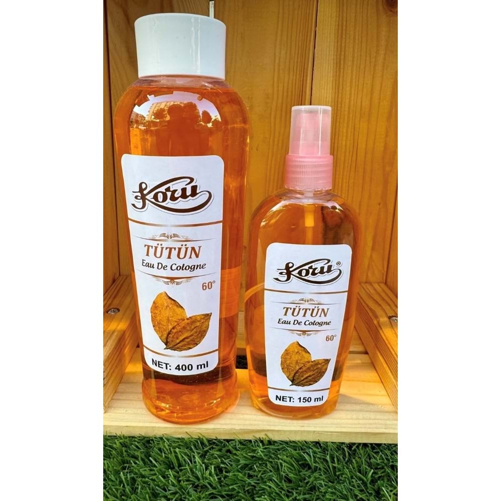 Koru Tütün Kolonyası 2li Set/ 400cc-150cc