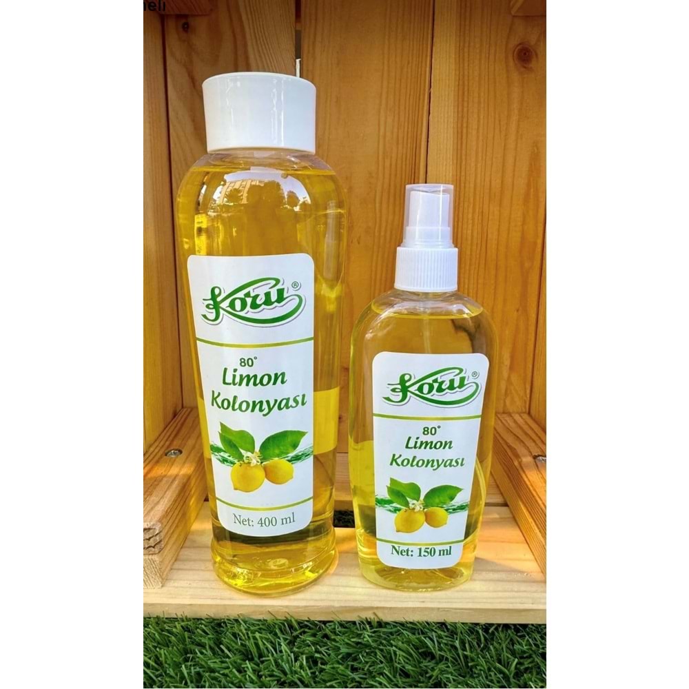 Koru Limon Kolonyası 2li Set / 400cc-150cc