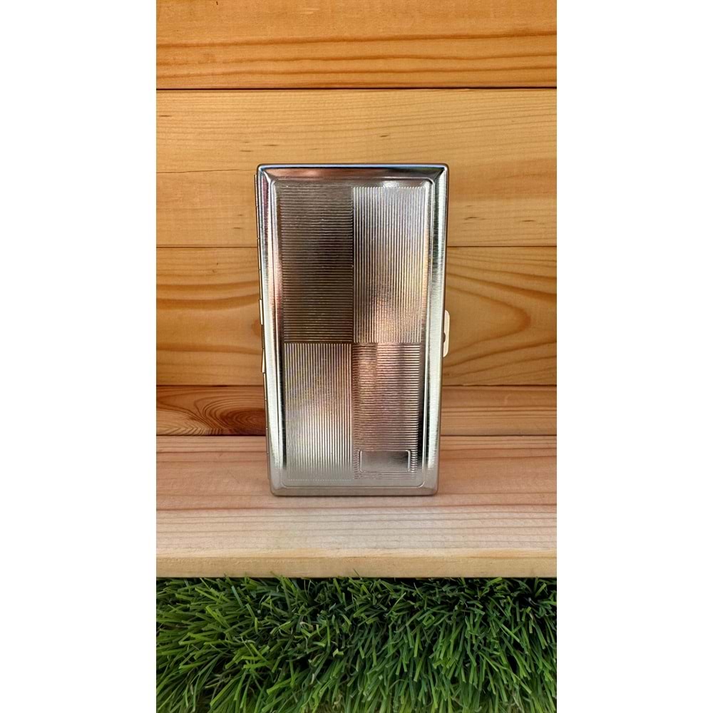 Metal Uzun Slim Tütün Tabakası 2