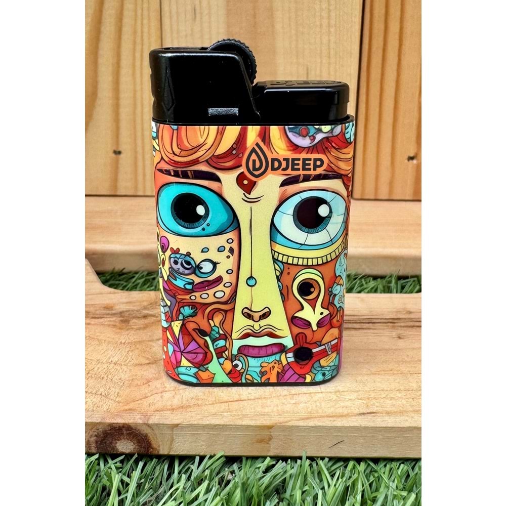 Djeep Open Eyed Taşlı Çakmak 4