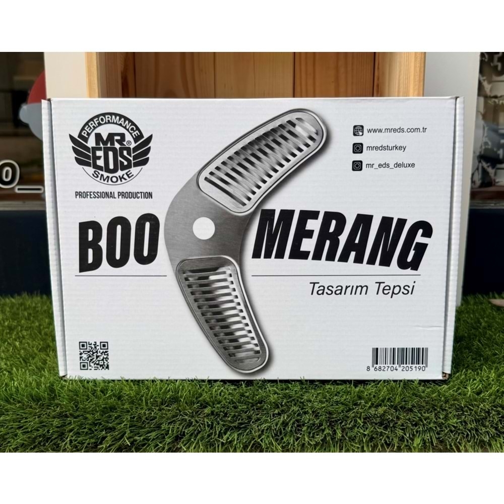 Mr Eds BOOMERANG Tasarım Tepsi