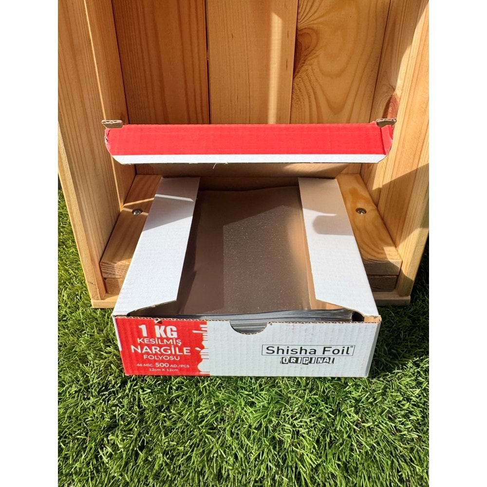 Shisha Hazır Kesilmiş Nargile Folyosu 1 Kg