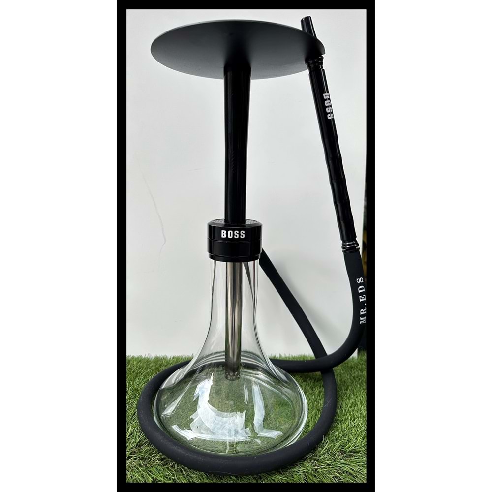 Panda Tobacco E29 Boss Gökkuşağı Serisi Nargile Takımı Siyah