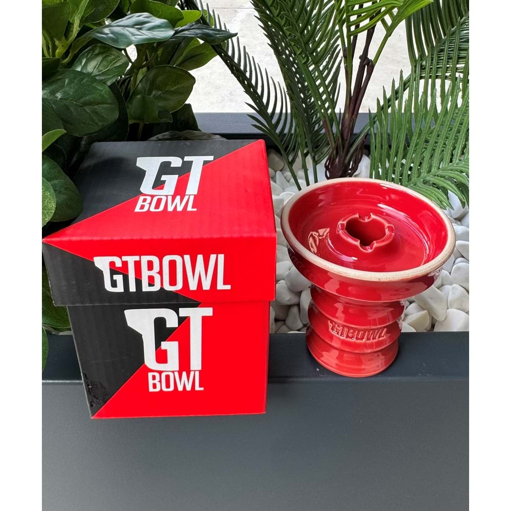 Gt Bowls Arte Nargile Lülesi /Phunnel Kırmızı