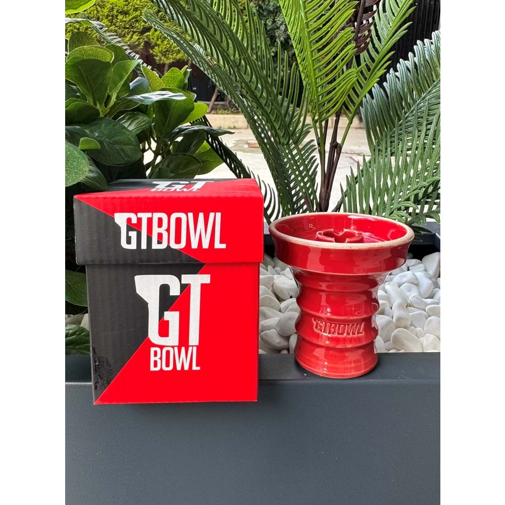 Gt Bowls Arte Nargile Lülesi /Phunnel Kırmızı