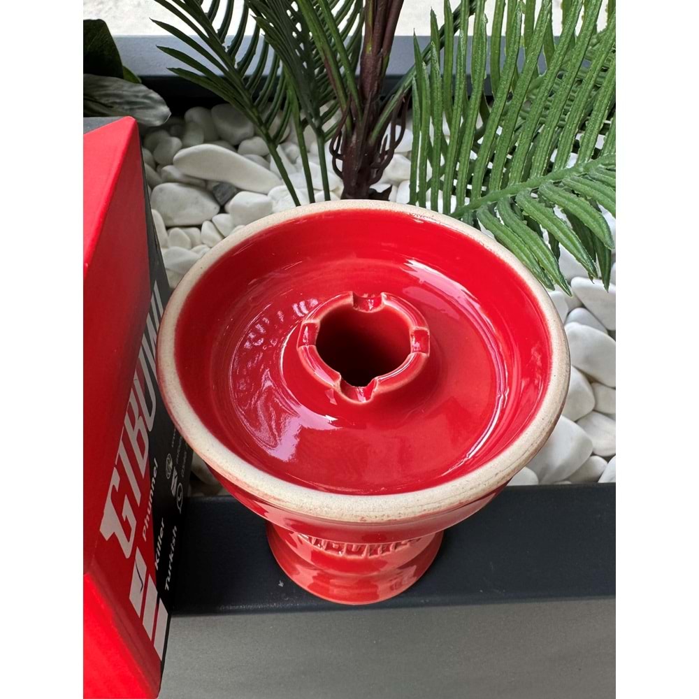 Gt Bowls Arte Nargile Lülesi /Phunnel Kırmızı
