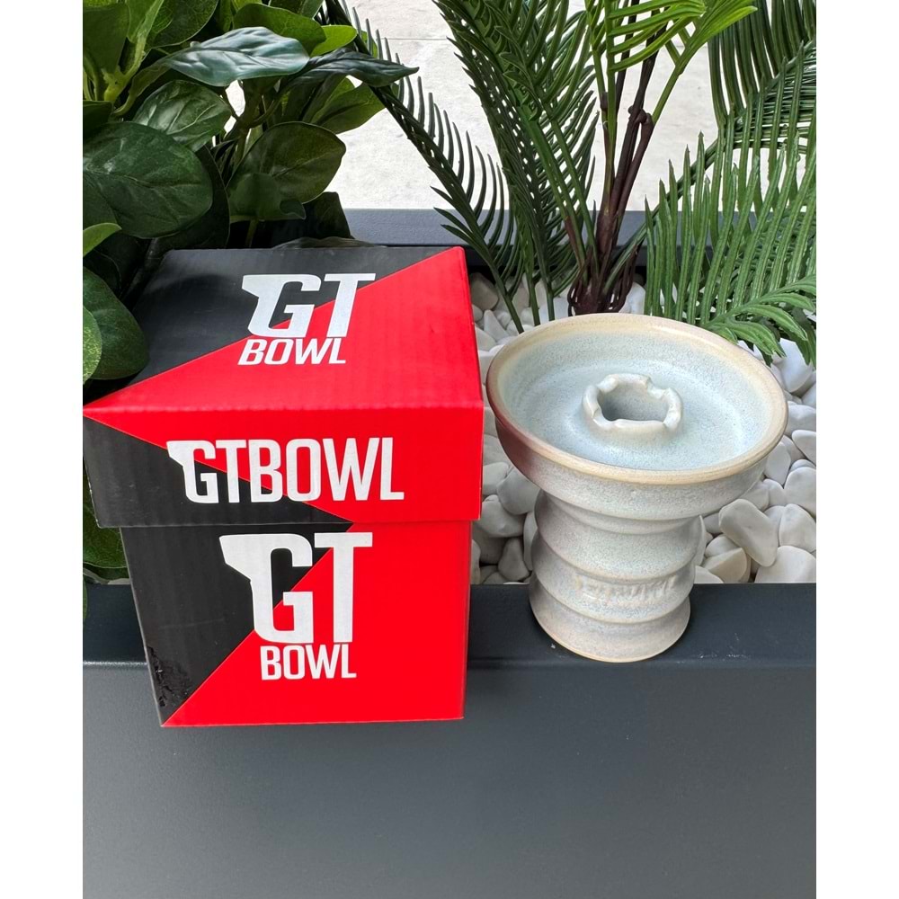 Gt Bowls Arte Nargile Lülesi /Phunnel Kırık Beyaz