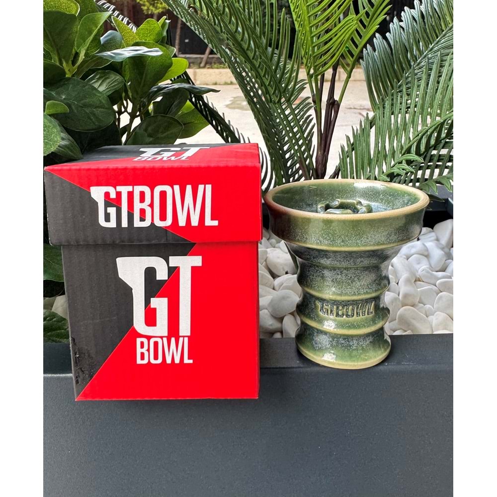 Gt Bowls Arte Nargile Lülesi /Phunnel Mat Yeşil