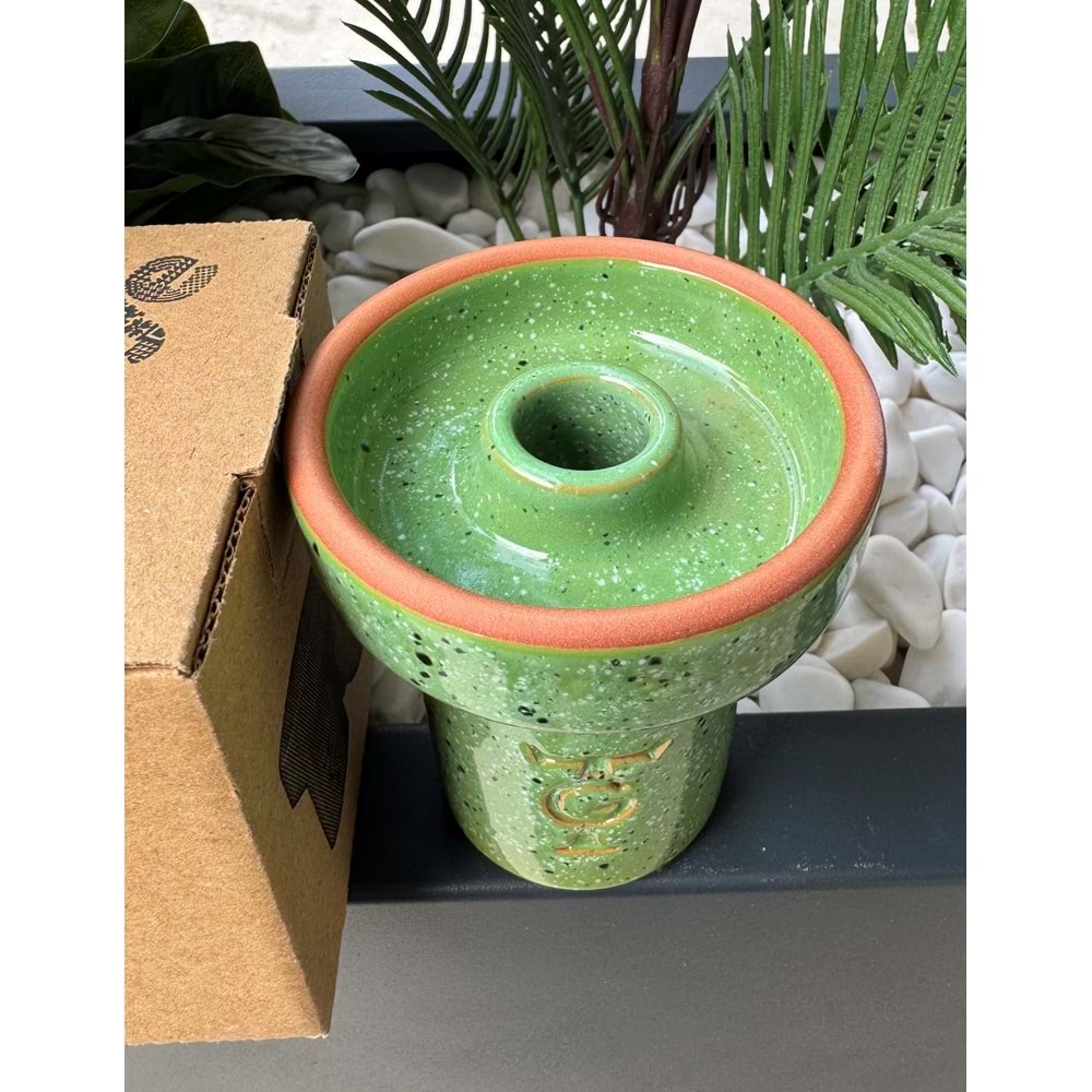 GT Terra Sırlı Phunnel Lüle - Yeşil