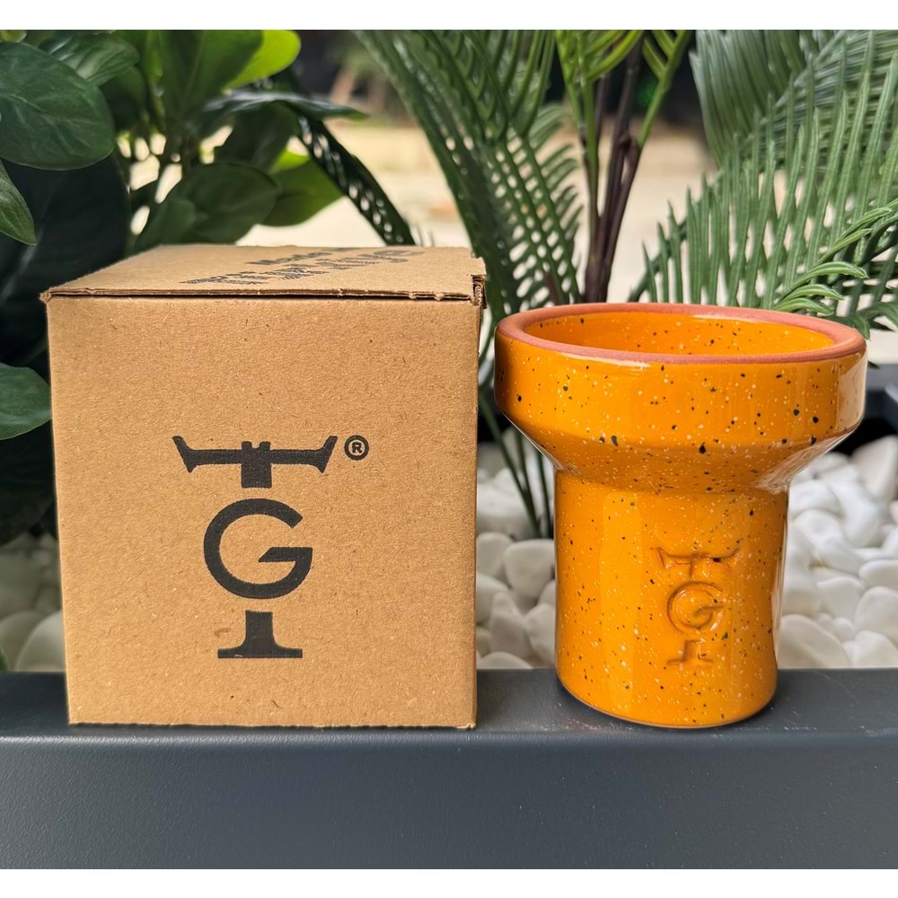 GT Terra Sırlı 6 Delikli Lüle - Sarı