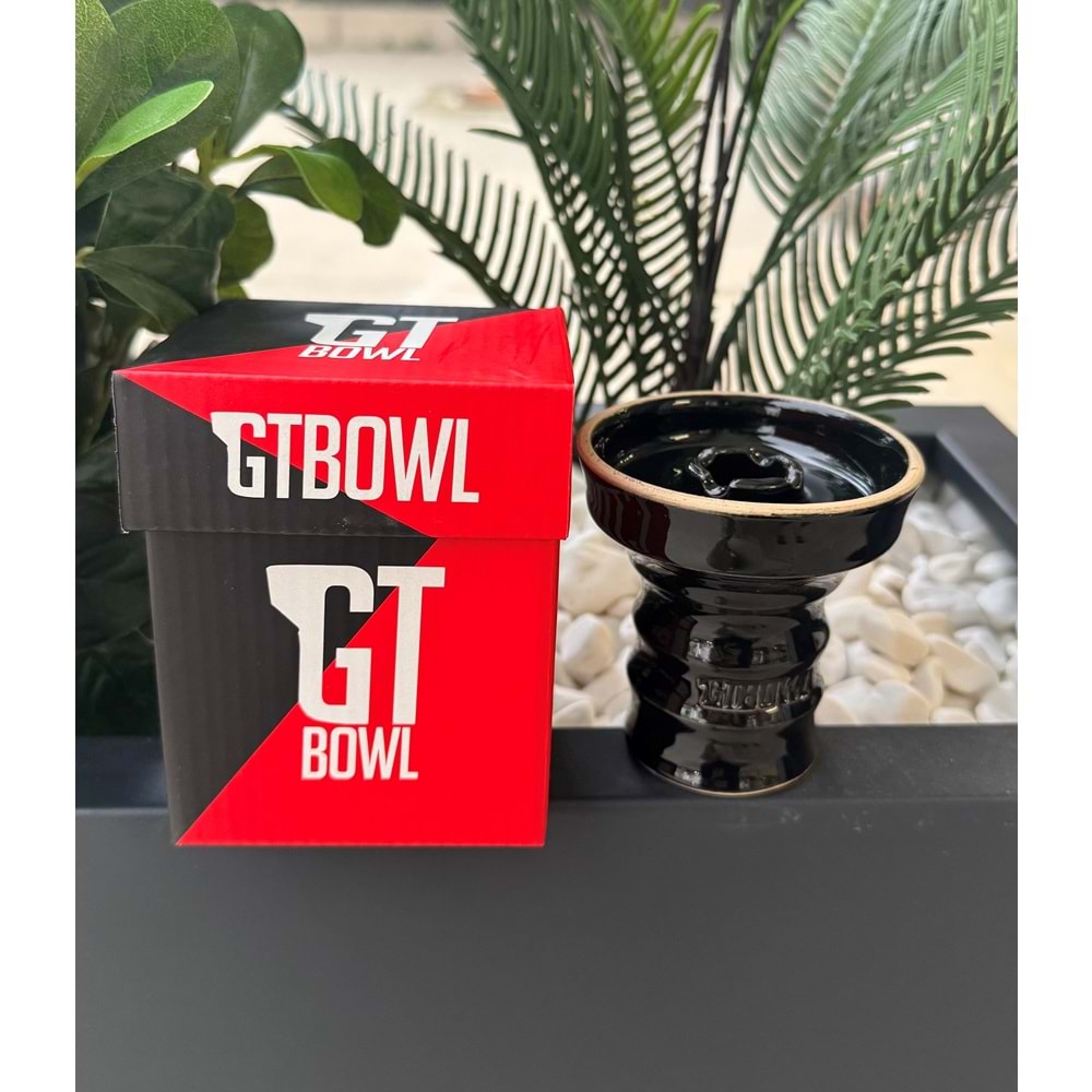Gt Bowls Arte Nargile Lülesi /Phunnel Siyah