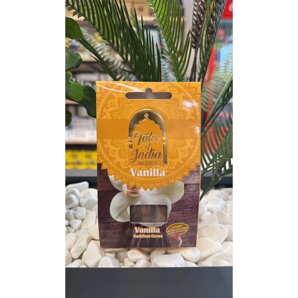 Vanilla Geri Akış Vanilya Konik Tütsü (14 Adet)