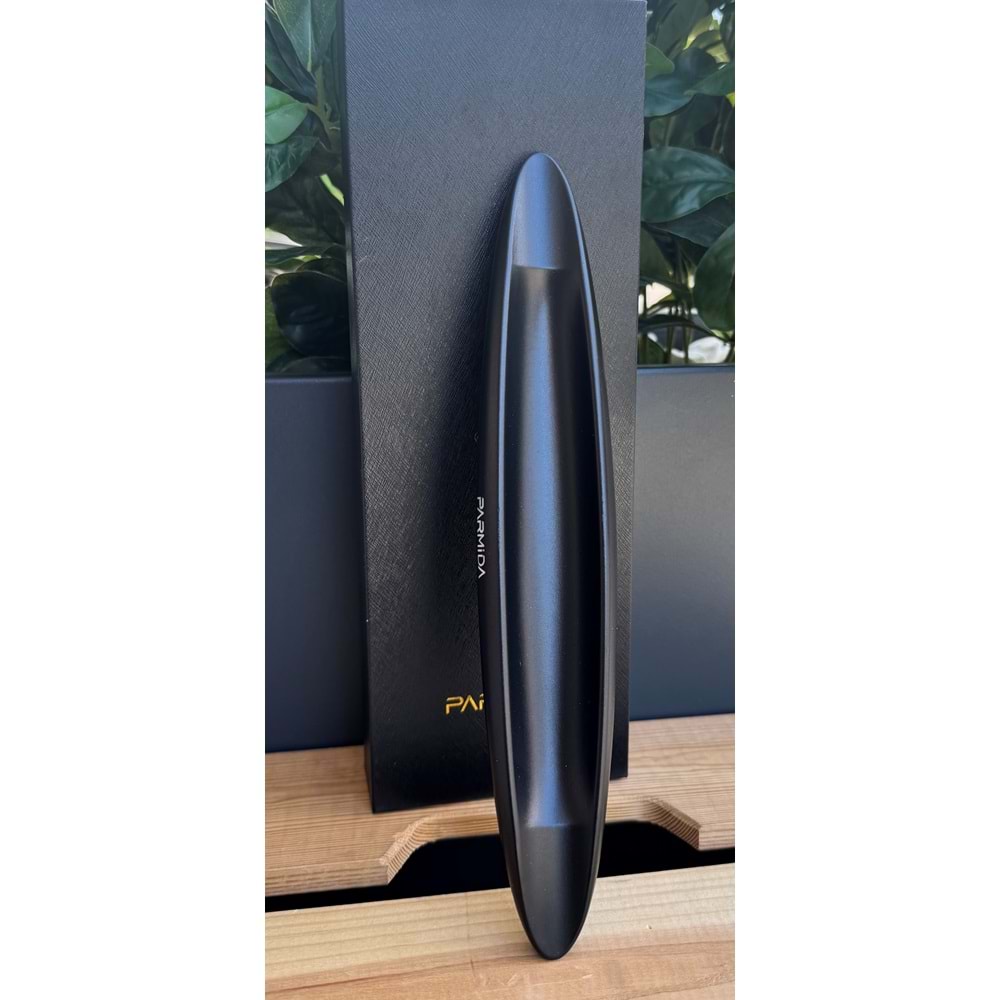 Parmida Siyah İki Oluklu Puro Küllüğü