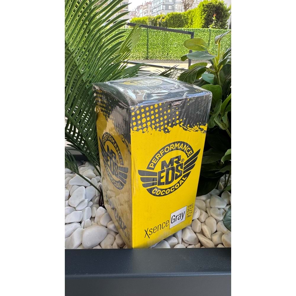 Mr.Eds Xsense Gray - 27mm 1 Kg Nargile Kömürü