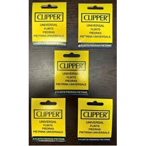 Clipper Çakmak Taşı 9lu 5 Adet