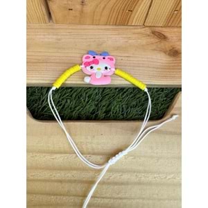 Hello Kitty Figürlü Çocuklar Için Bileklik