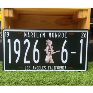 Marilyn Monroe/Metal Plaka