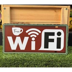 Wi Fi /Metal Plaka