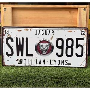 Jaguar/Metal Plaka