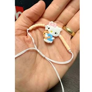 Çocuklar İçin Bileklik/Hello Kitty İle Ayıcık