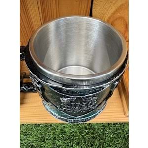 King In The North Paslanmaz Çelik 3D Kupa Bardak