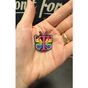 Terlik Süsü/T Harfi Kelebek