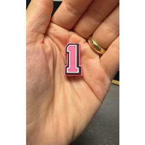 Terlik Süsü/Pembe 1 Rakamı