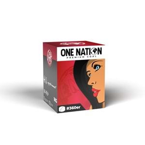 One Nation 360er Nargile Kömürü 1 Kg