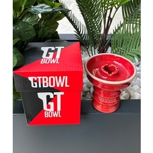 Gt Bowls Arte Nargile Lülesi /Phunnel Kırmızı