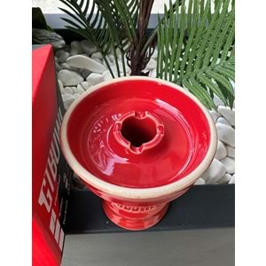 Gt Bowls Arte Nargile Lülesi /Phunnel Kırmızı