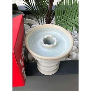Gt Bowls Arte Nargile Lülesi /Phunnel Kırık Beyaz