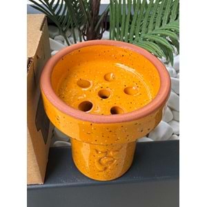 GT Terra Sırlı 6 Delikli Lüle - Sarı