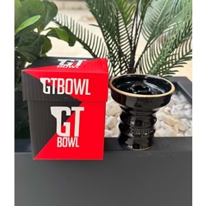 Gt Bowls Arte Nargile Lülesi /Phunnel Siyah