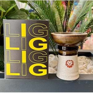 Liger Phunnel Tek Delikli Lüle / Kahve