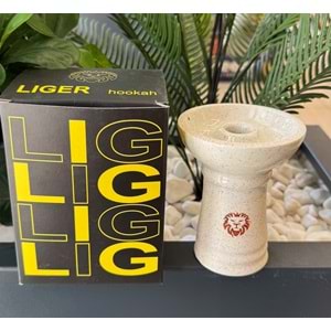 Liger Phunnel Tek Delikli Lüle / Beyaz Simli