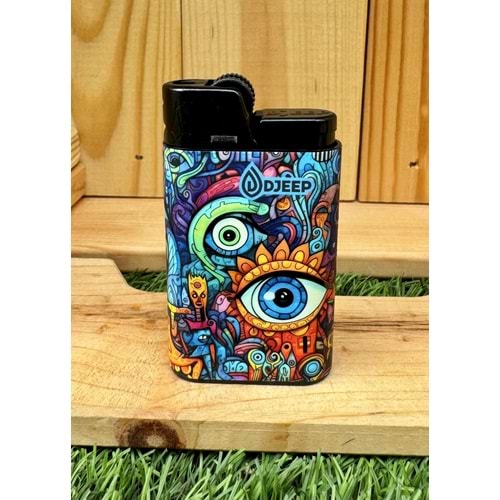 Djeep Open Eyed Taşlı Çakmak 1