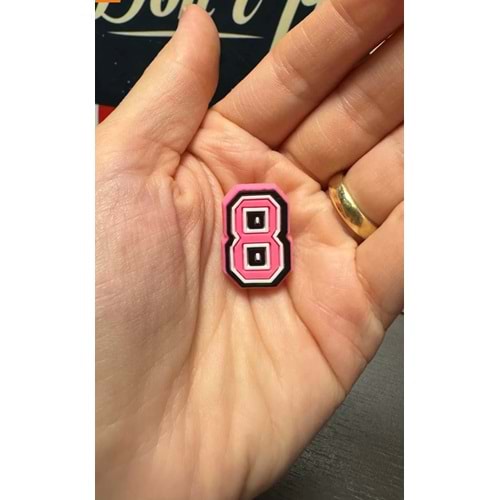 Terlik Süsü/Pembe 8 Rakamı