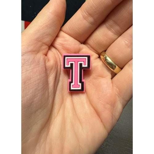 Terlik Süsü/Pembe T Harfi