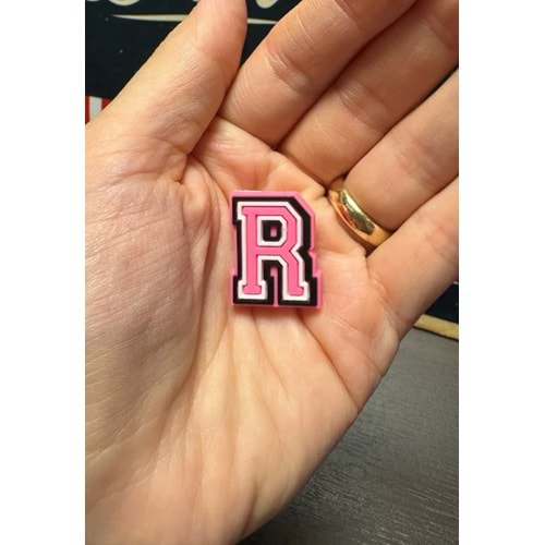 Terlik Süsü/Pembe R Harfi