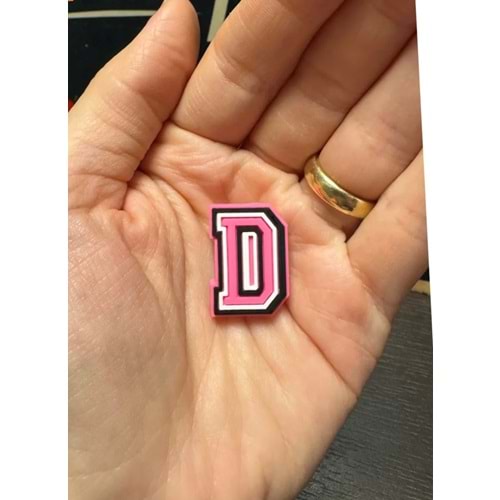 Terlik Süsü/Pembe D Harfi