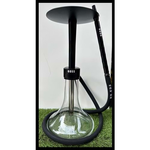 Panda Tobacco E29 Boss Gökkuşağı Serisi Nargile Takımı Siyah