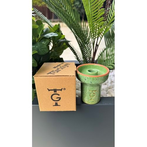 GT Terra Sırlı Phunnel Lüle - Yeşil