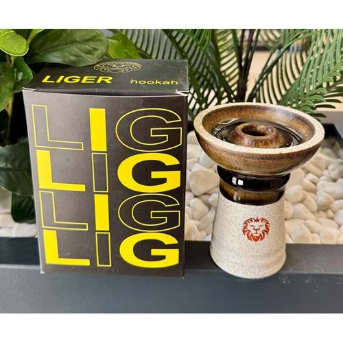 Liger Phunnel Tek Delikli Lüle / Kahve