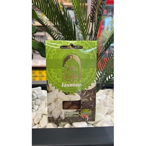 Jasmine - Yasemin Kokusu (Geri Akış) Back Flow Konik Tütsü / 14 adet