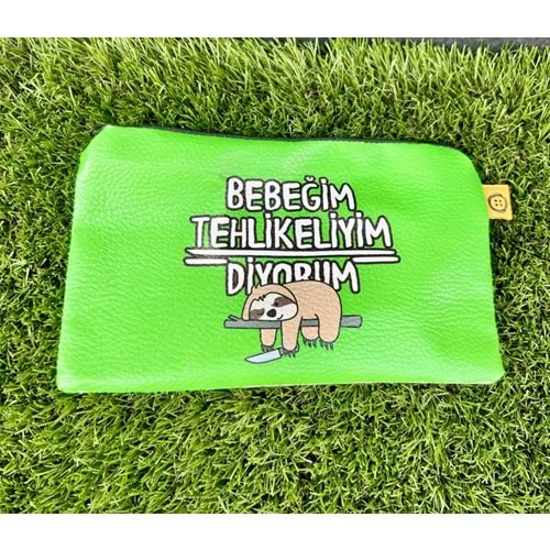 Eğlenceli Funny Deri Cüzdan