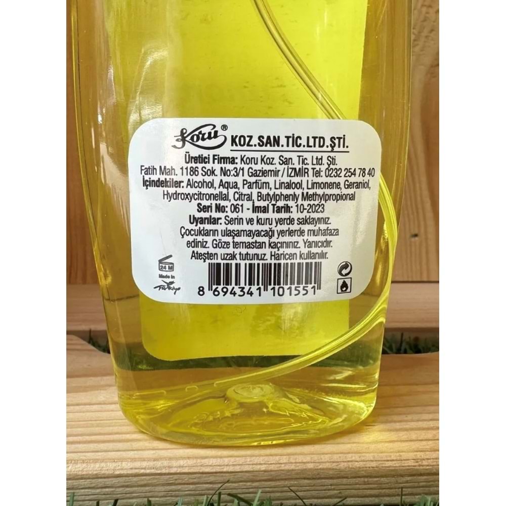 Koru Limon Kolonyası Sprey 150cc