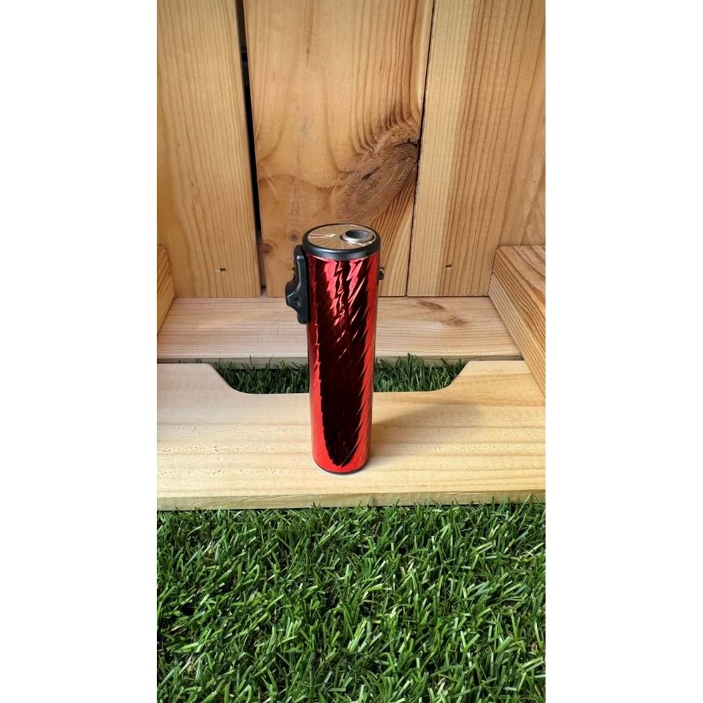 KKK Parlak Kırmızı Jet Çakmak