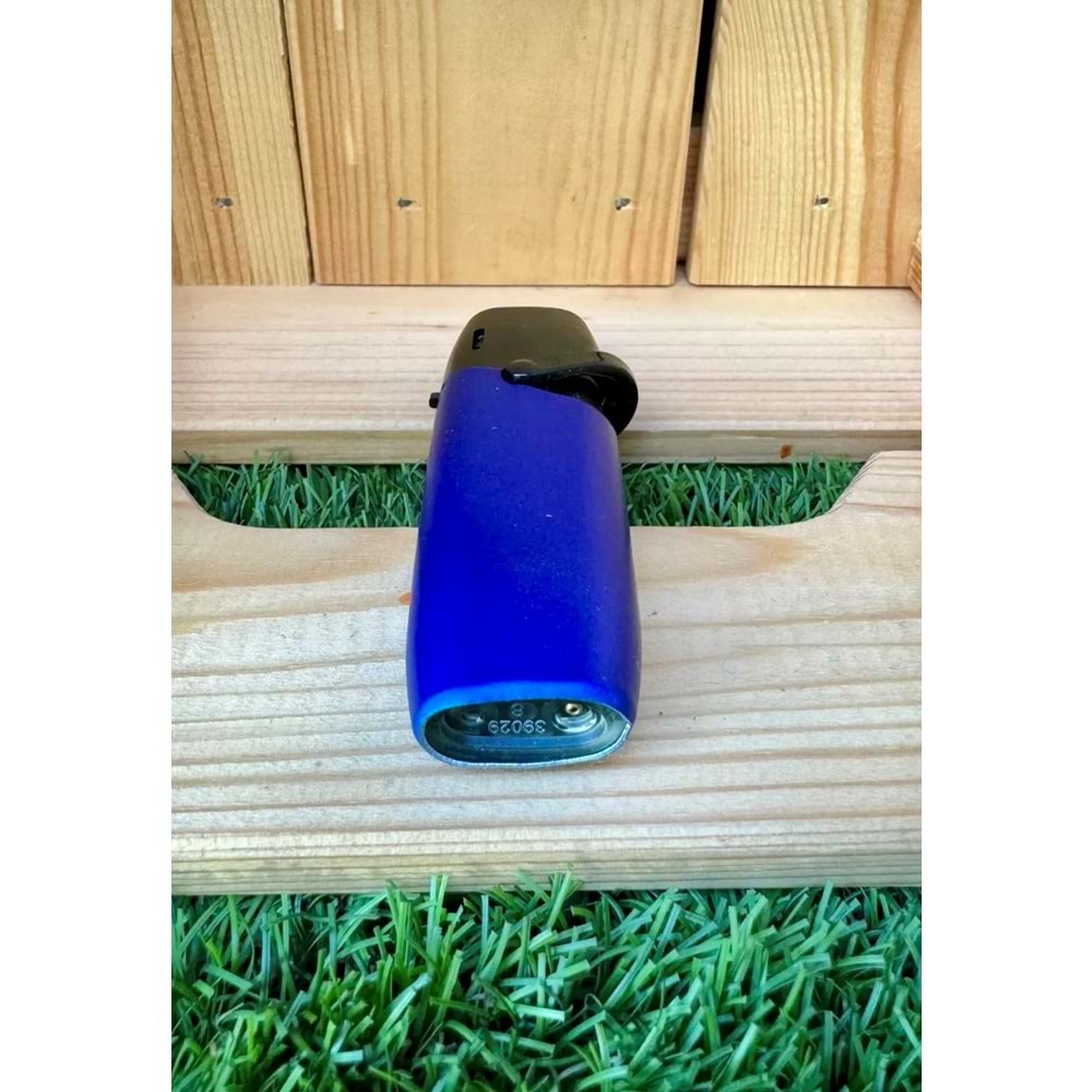 KKK Mavi Özel Tasarım Torch Jet Çakmak